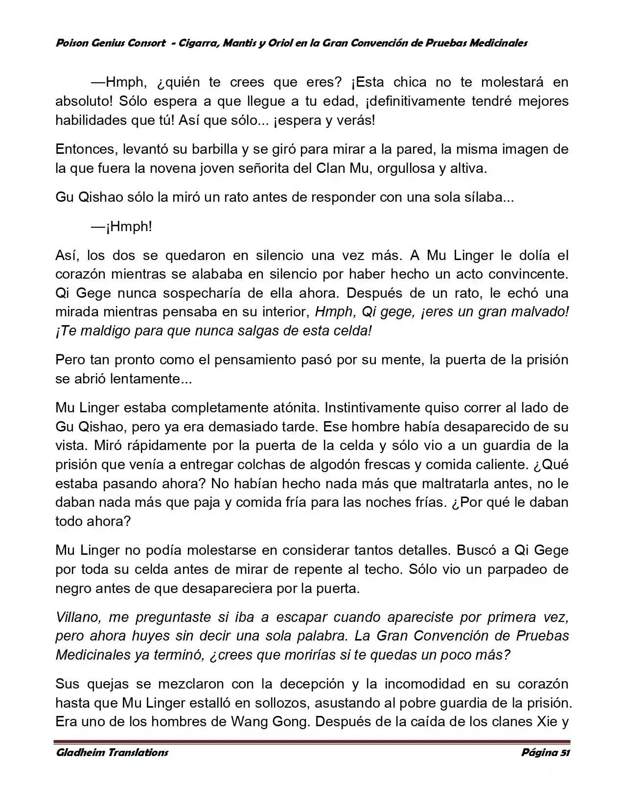 Poison Genious Consort (Novela) - Capítulo 368 - Página 52 - LectorTMOo