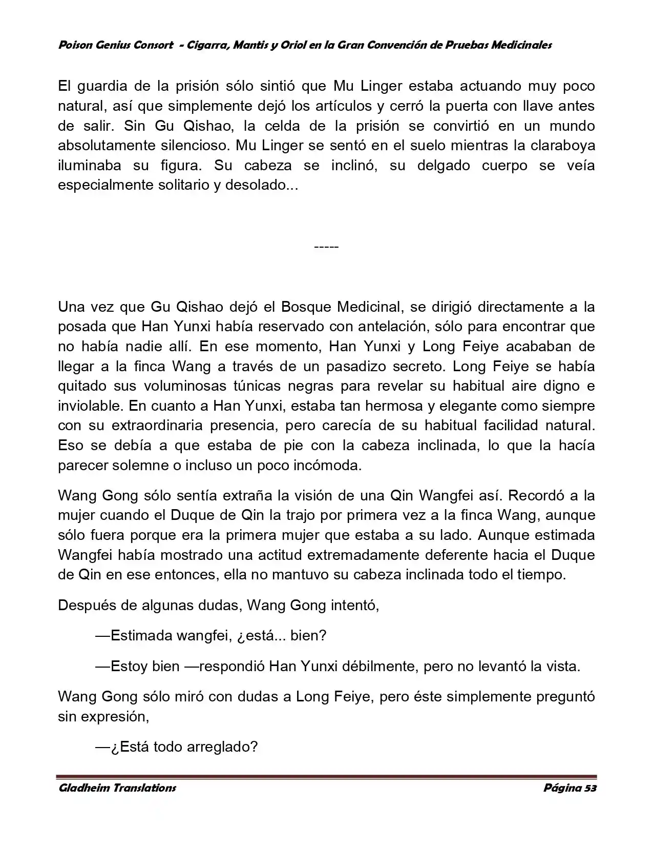 Poison Genious Consort (Novela) - Capítulo 368 - Página 54 - LectorTMOo