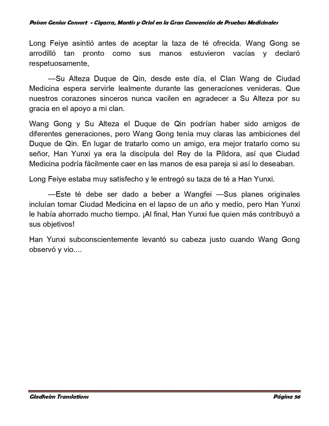 Poison Genious Consort (Novela) - Capítulo 368 - Página 57 - LectorTMOo