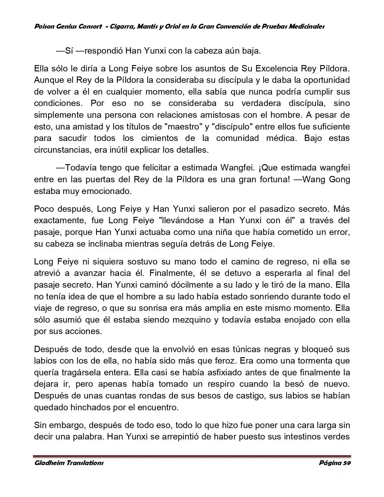 Poison Genious Consort (Novela) - Capítulo 368 - Página 60 - LectorTMOo