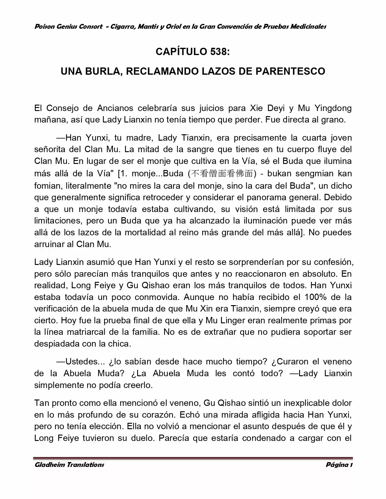 Poison Genious Consort (Novela) - Capítulo 369 - Página 1 - LectorTMOo