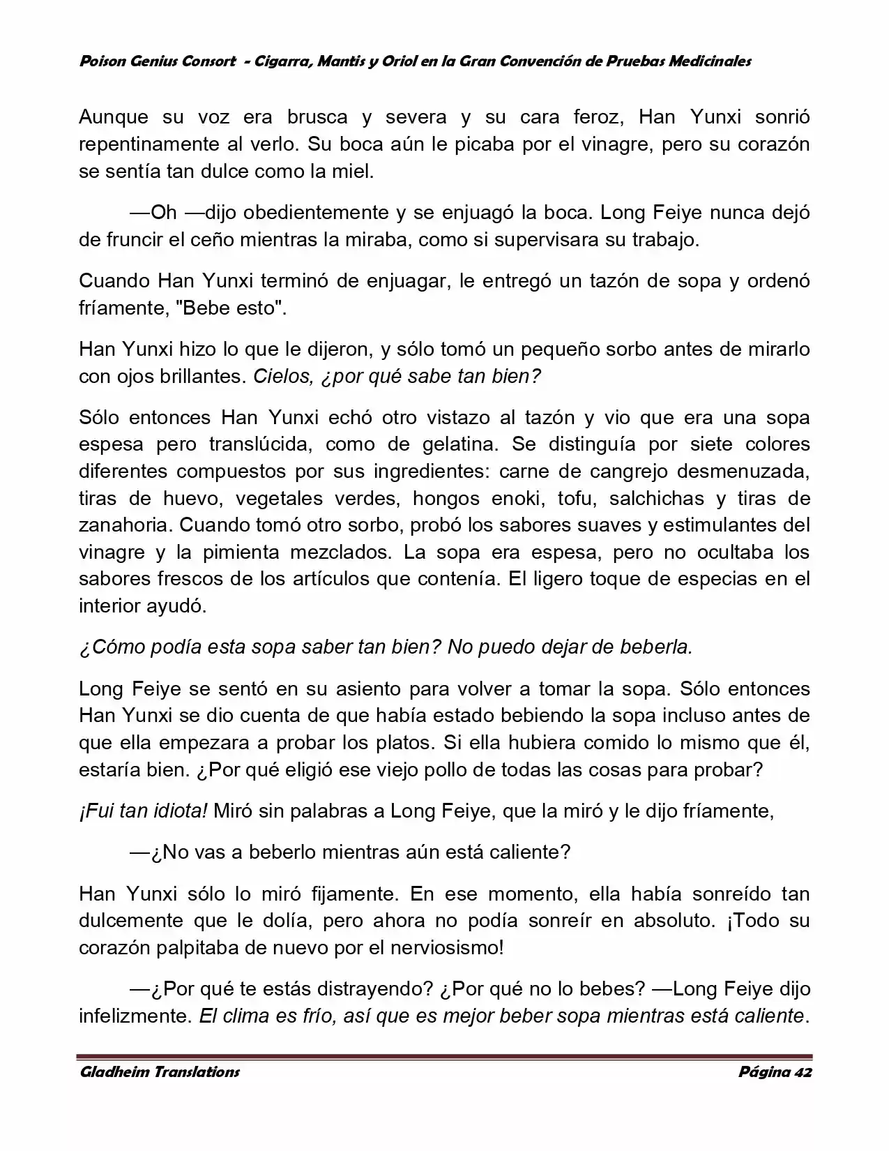 Poison Genious Consort (Novela) - Capítulo 369 - Página 42 - LectorTMOo