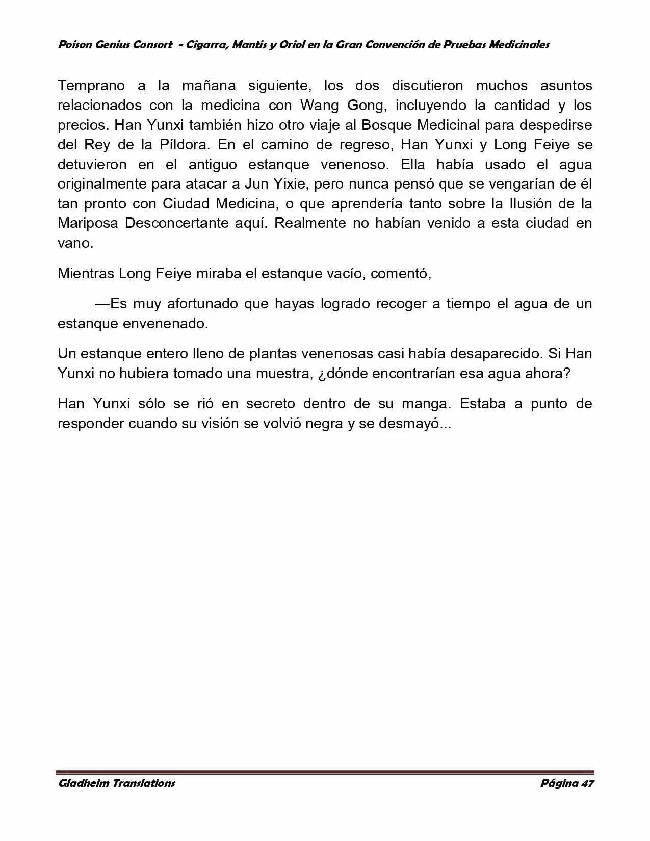 Poison Genious Consort (Novela) - Capítulo 369 - Página 45 - LectorTMOo