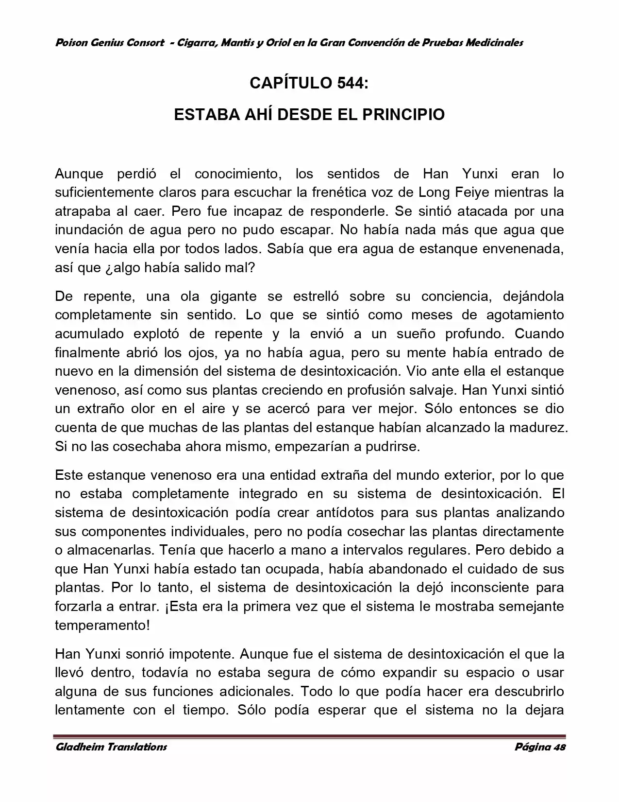Poison Genious Consort (Novela) - Capítulo 369 - Página 46 - LectorTMOo