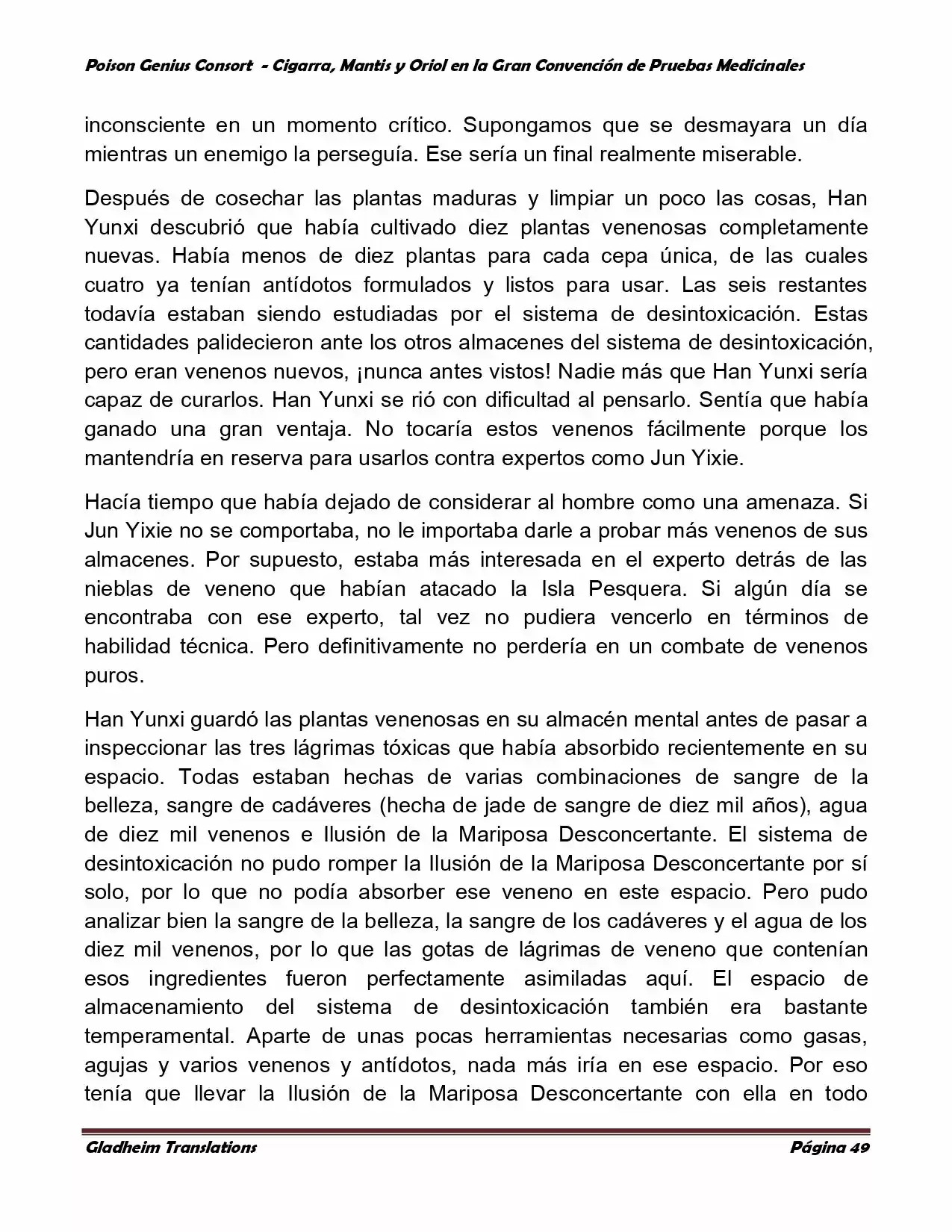 Poison Genious Consort (Novela) - Capítulo 369 - Página 47 - LectorTMOo