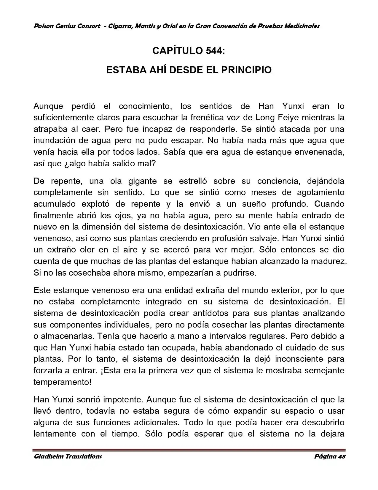 Poison Genious Consort (Novela) - Capítulo 369 - Página 48 - LectorTMOo