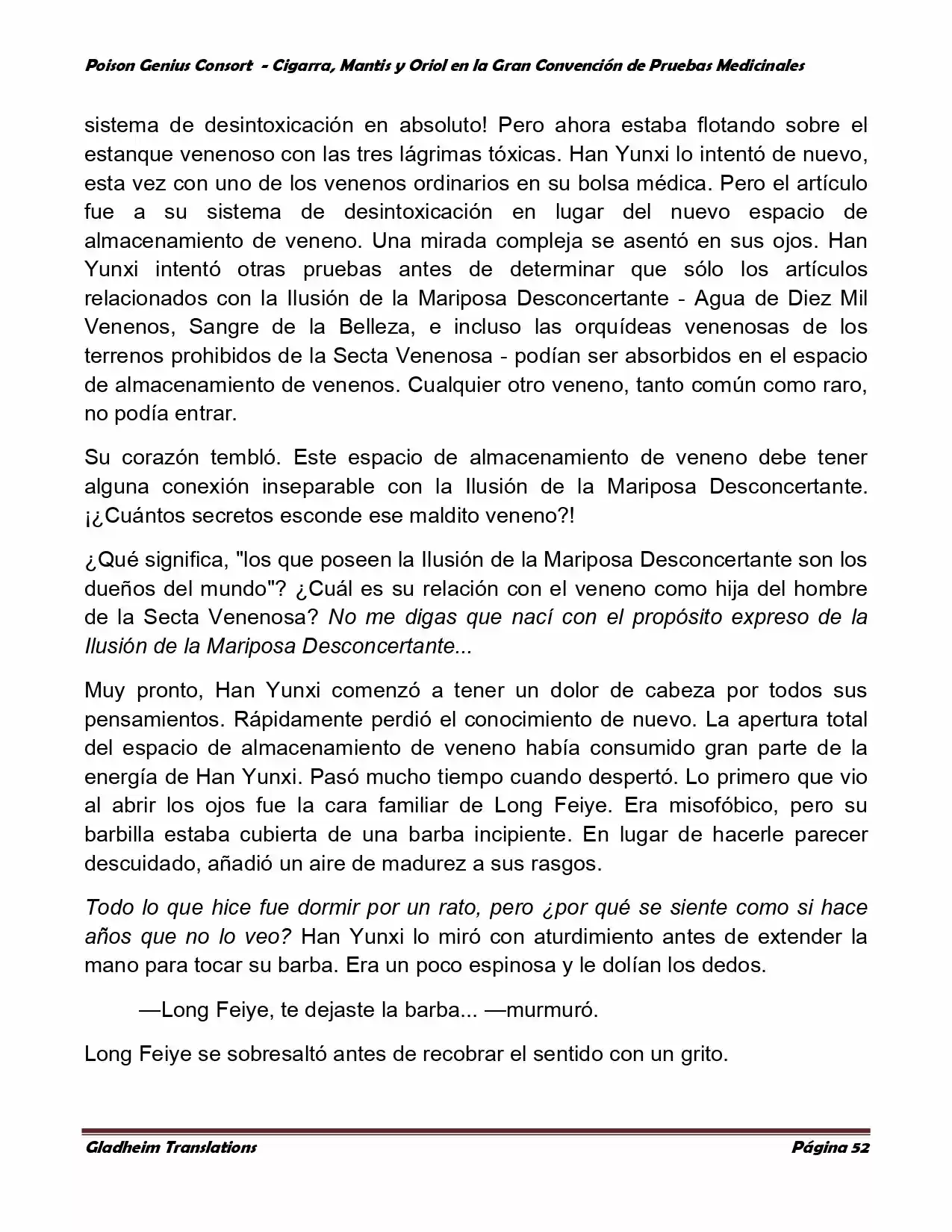 Poison Genious Consort (Novela) - Capítulo 369 - Página 50 - LectorTMOo
