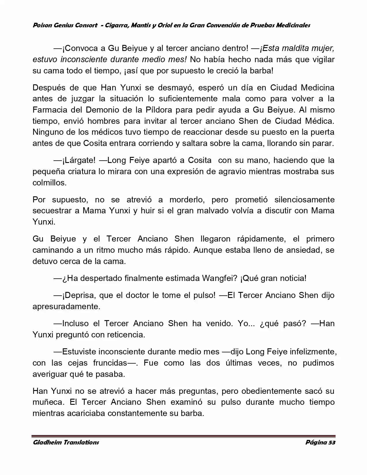Poison Genious Consort (Novela) - Capítulo 369 - Página 51 - LectorTMOo