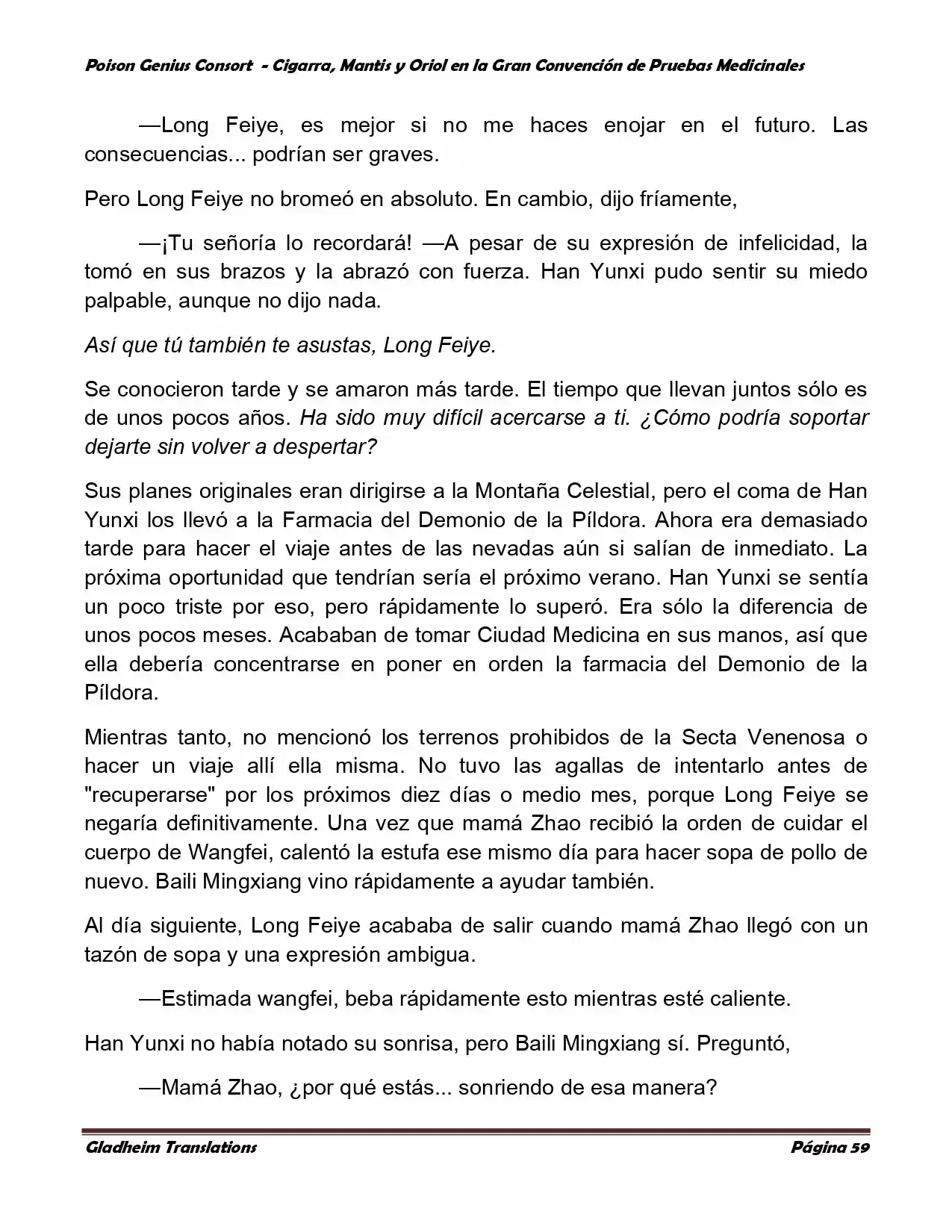 Poison Genious Consort (Novela) - Capítulo 369 - Página 54 - LectorTMOo