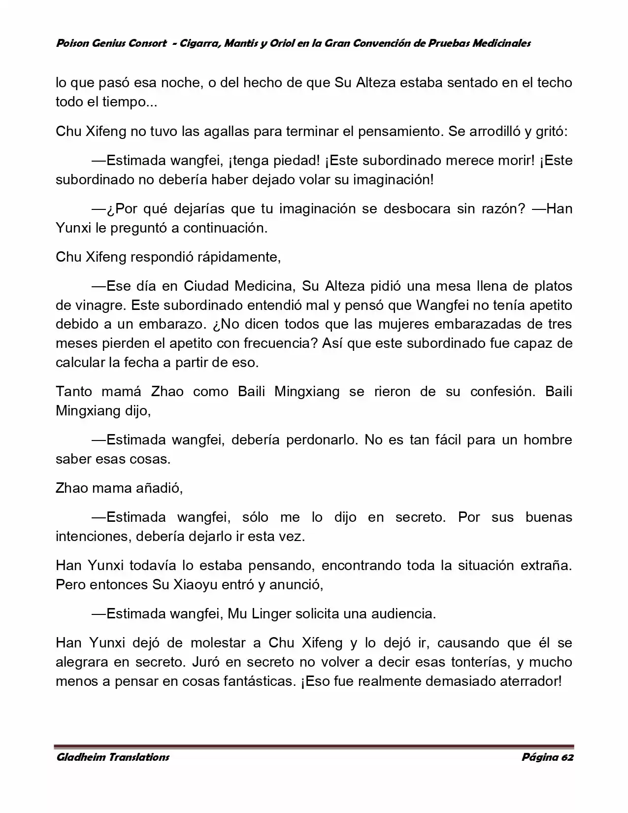 Poison Genious Consort (Novela) - Capítulo 369 - Página 58 - LectorTMOo