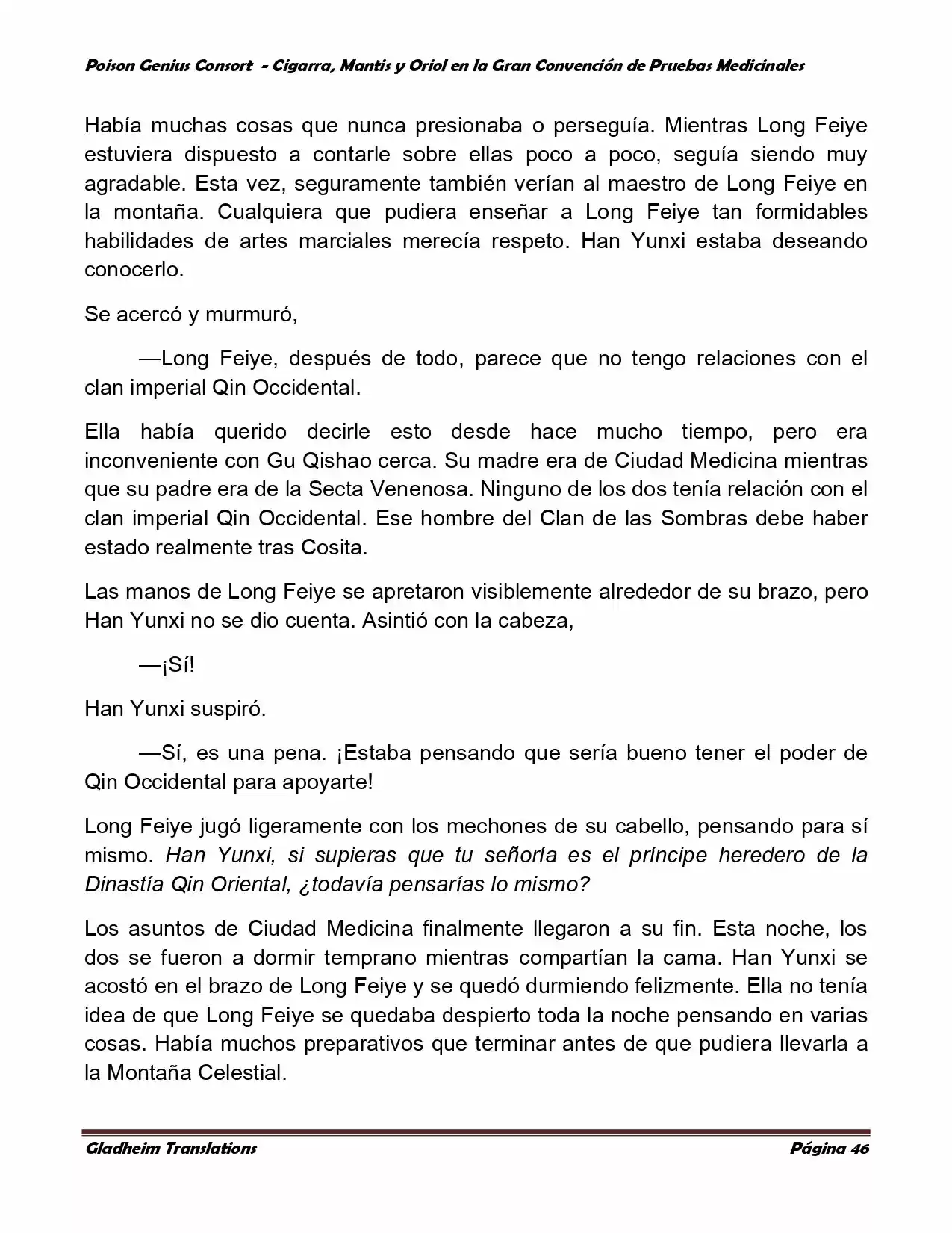 Poison Genious Consort (Novela) - Capítulo 369 - Página 59 - LectorTMOo