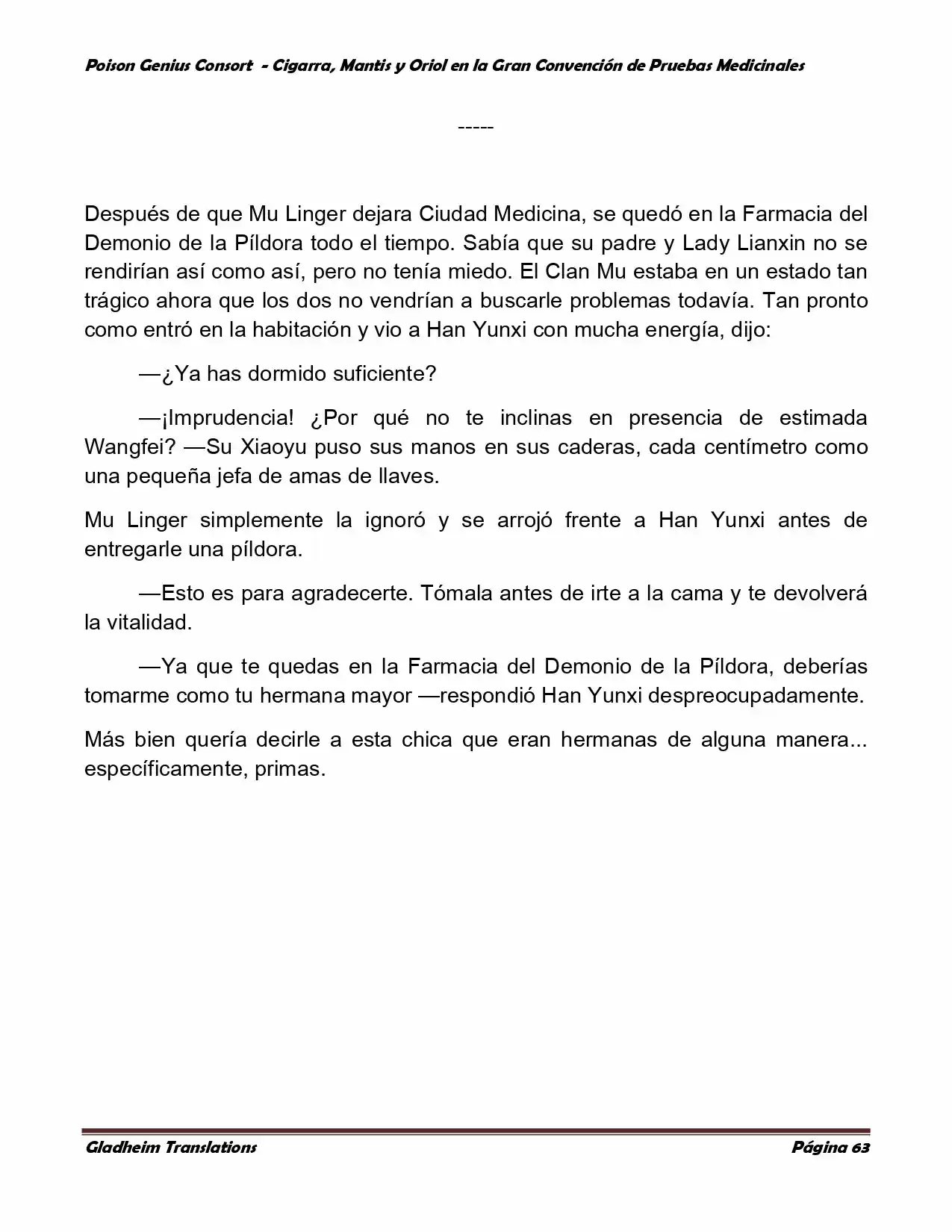 Poison Genious Consort (Novela) - Capítulo 369 - Página 60 - LectorTMOo