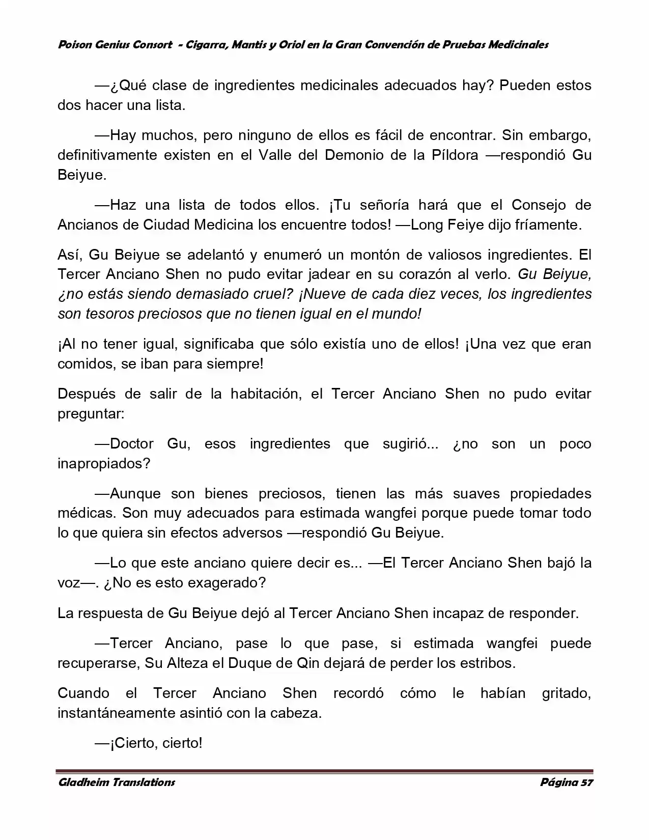 Poison Genious Consort (Novela) - Capítulo 369 - Página 63 - LectorTMOo