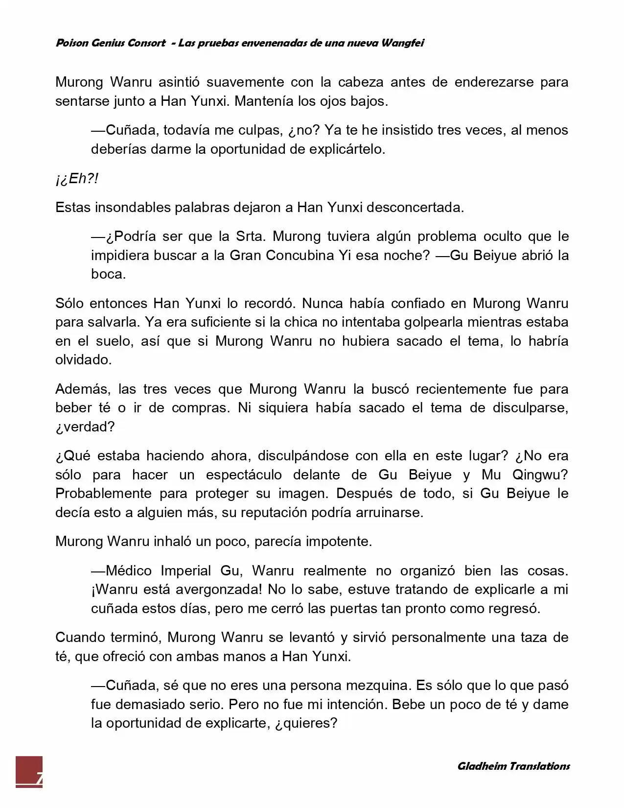 Poison Genious Consort (Novela) - Capítulo 37 - Página 7 - LectorTMOo
