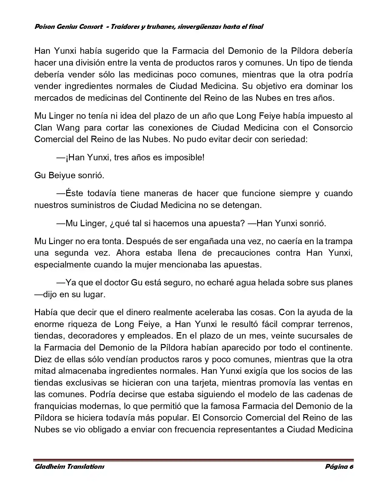 Poison Genious Consort (Novela) - Capítulo 370 - Página 7 - LectorTMOo