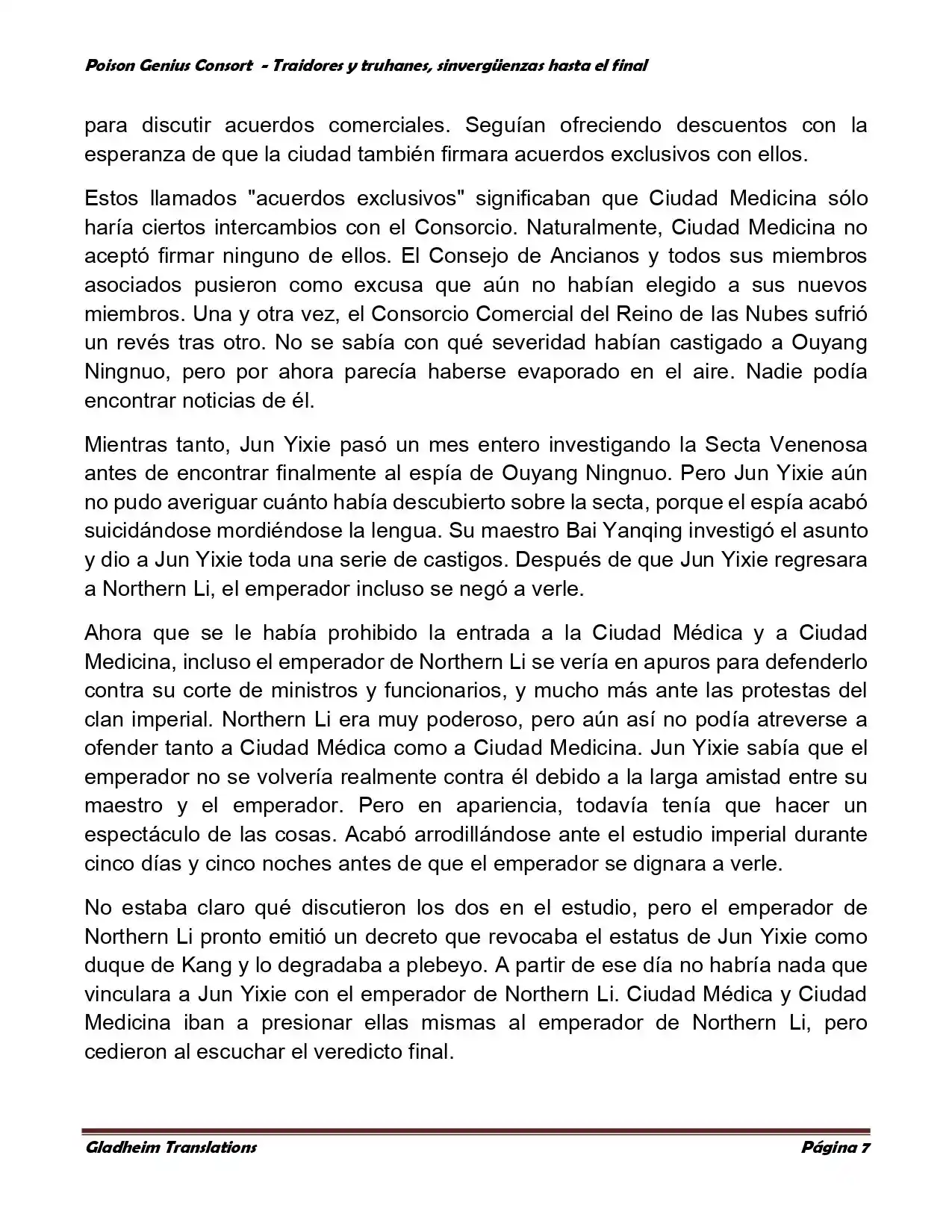 Poison Genious Consort (Novela) - Capítulo 370 - Página 9 - LectorTMOo