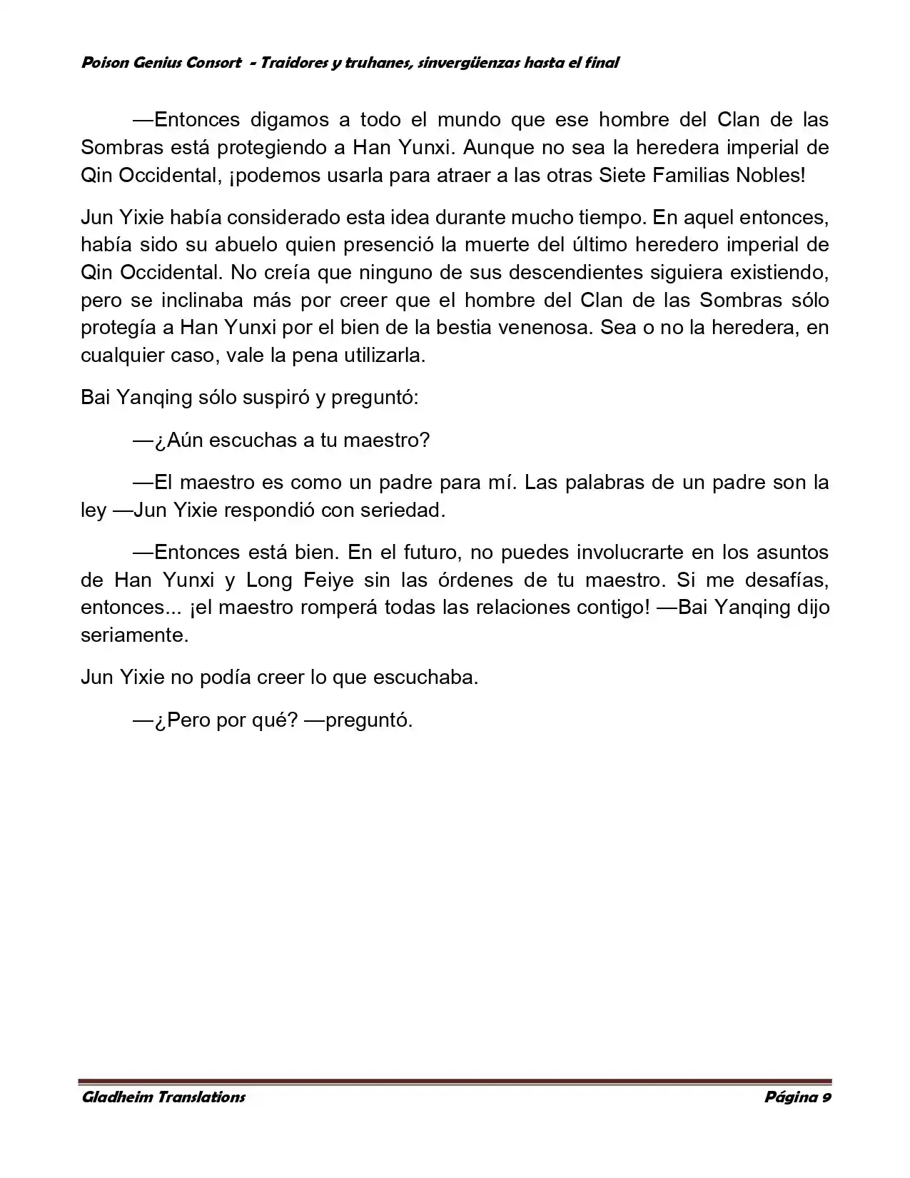 Poison Genious Consort (Novela) - Capítulo 370 - Página 12 - LectorTMOo