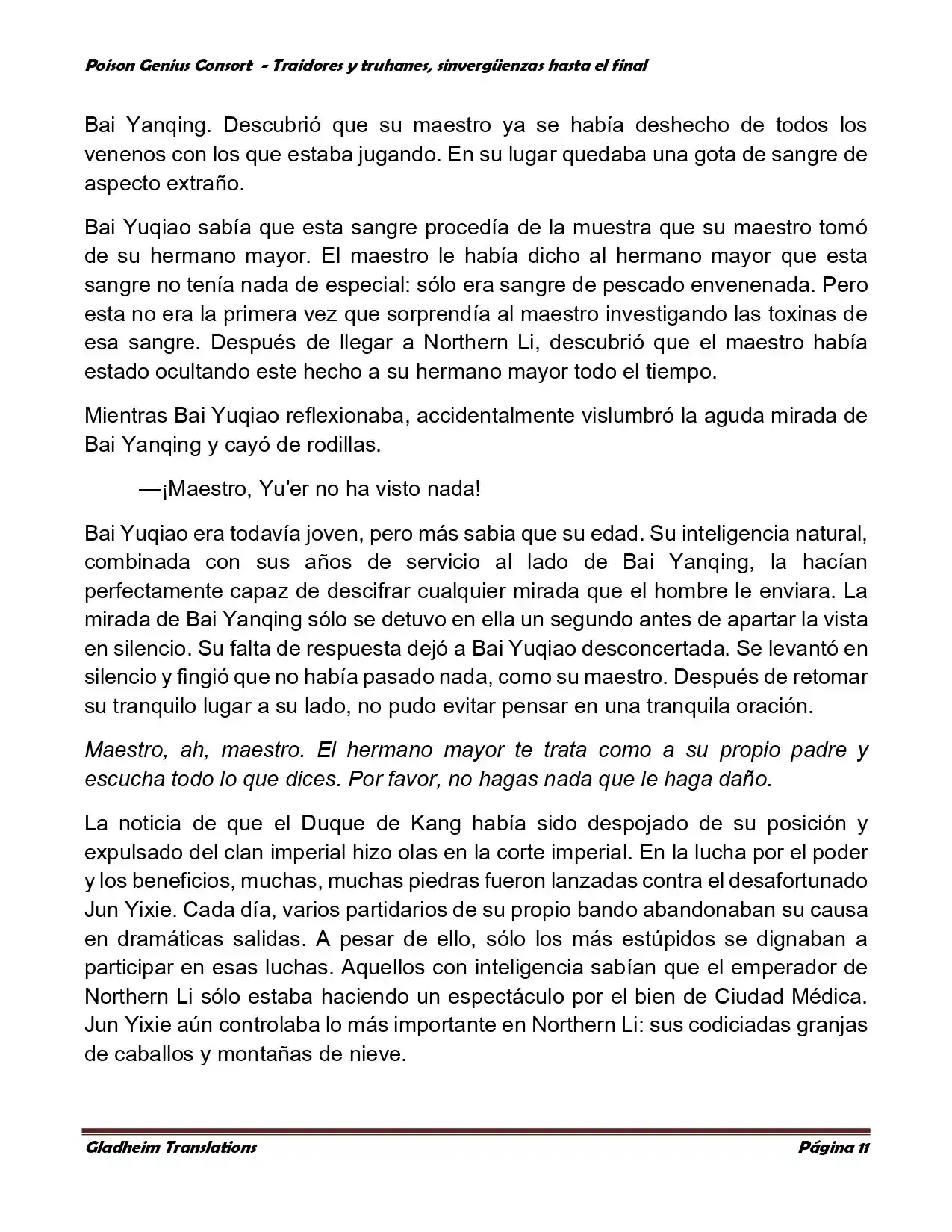 Poison Genious Consort (Novela) - Capítulo 370 - Página 17 - LectorTMOo