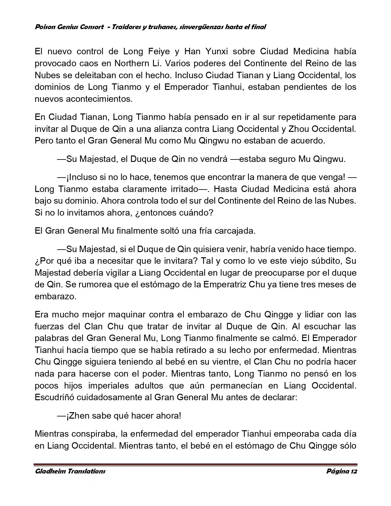 Poison Genious Consort (Novela) - Capítulo 370 - Página 19 - LectorTMOo