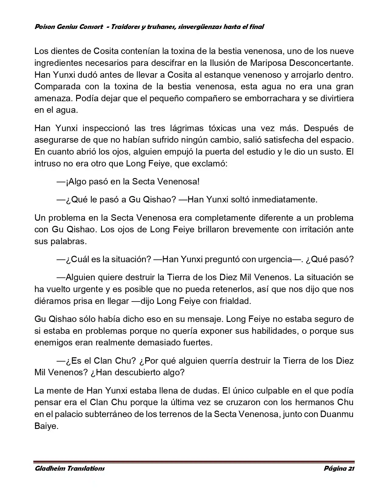 Poison Genious Consort (Novela) - Capítulo 370 - Página 30 - LectorTMOo