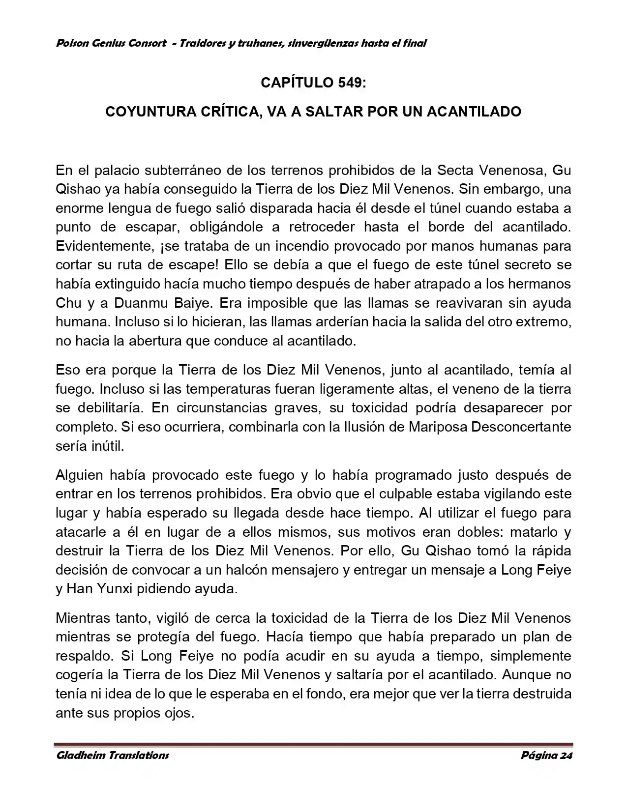 Poison Genious Consort (Novela) - Capítulo 370 - Página 33 - LectorTMOo