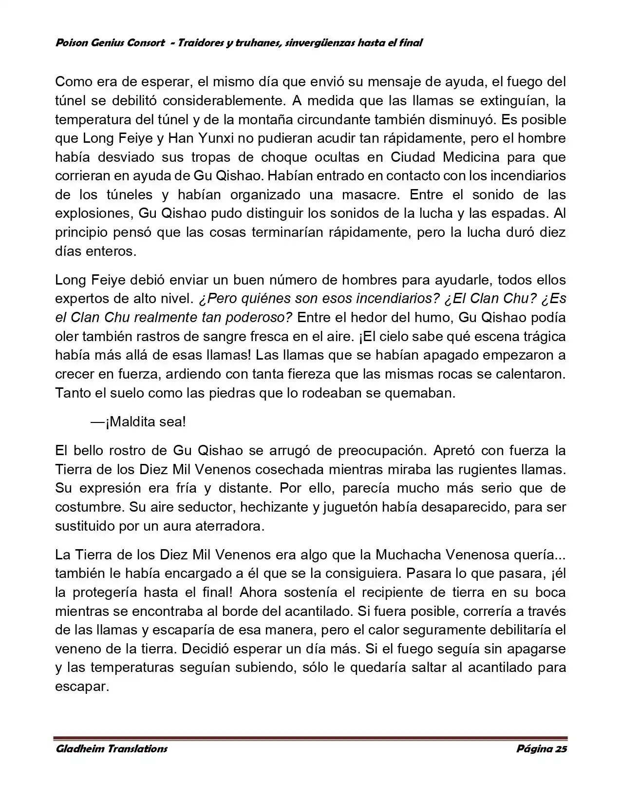 Poison Genious Consort (Novela) - Capítulo 370 - Página 35 - LectorTMOo