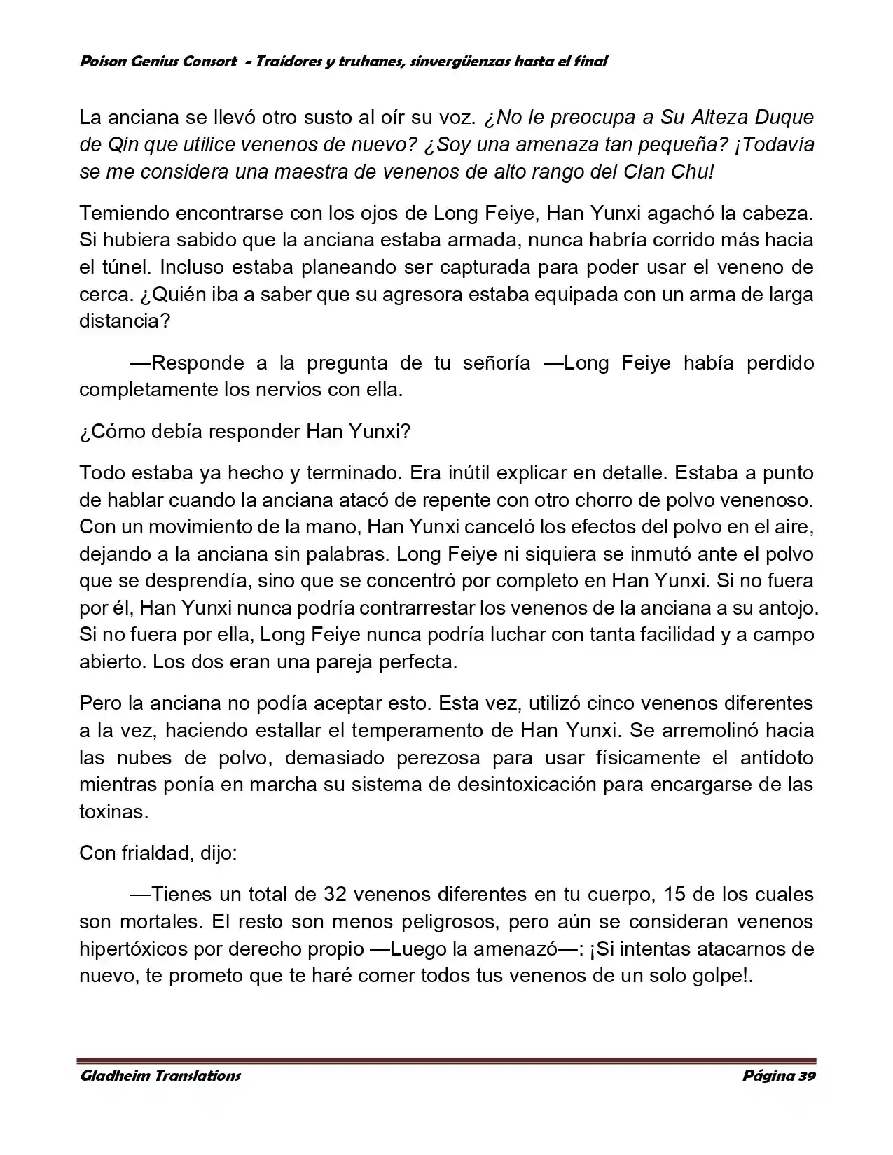 Poison Genious Consort (Novela) - Capítulo 370 - Página 56 - LectorTMOo