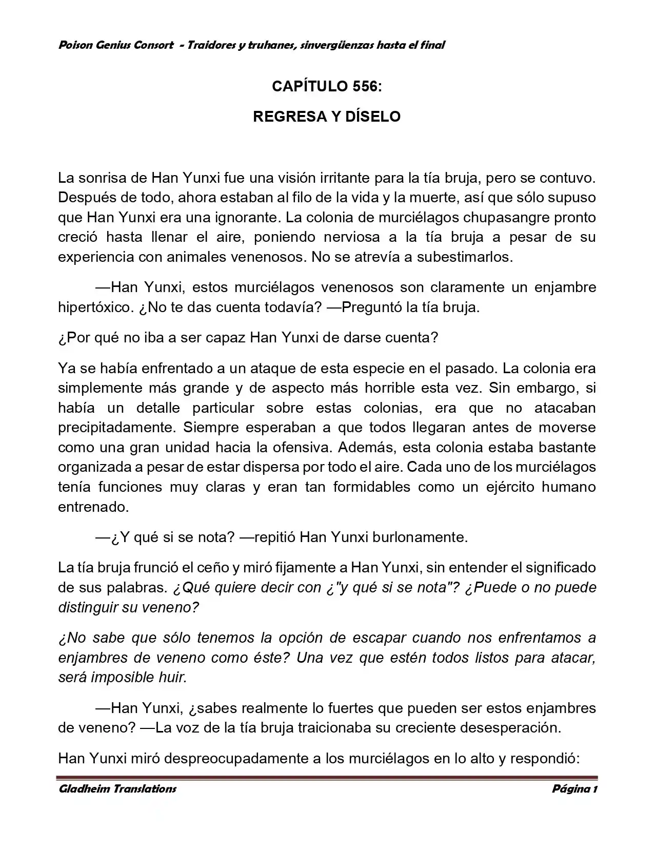 Poison Genious Consort (Novela) - Capítulo 371 - Página 2 - LectorTMOo