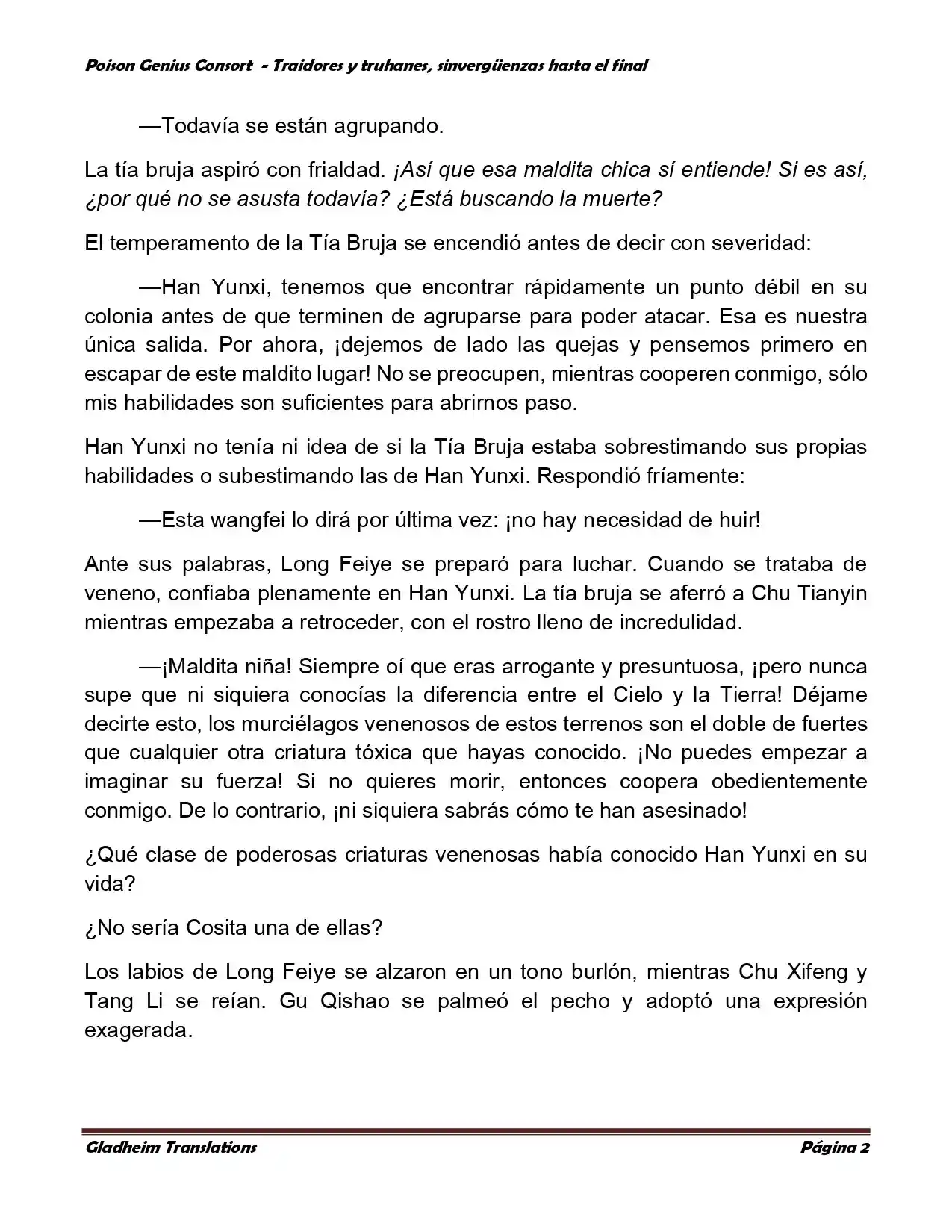 Poison Genious Consort (Novela) - Capítulo 371 - Página 3 - LectorTMOo