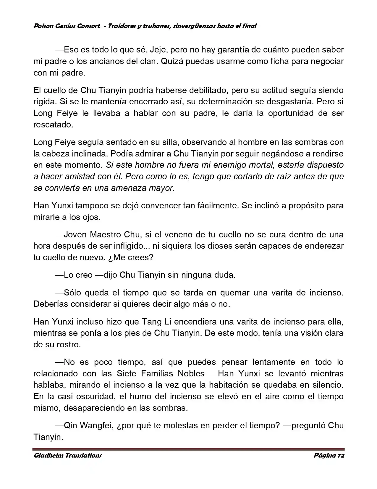 Poison Genious Consort (Novela) - Capítulo 371 - Página 98 - LectorTMOo