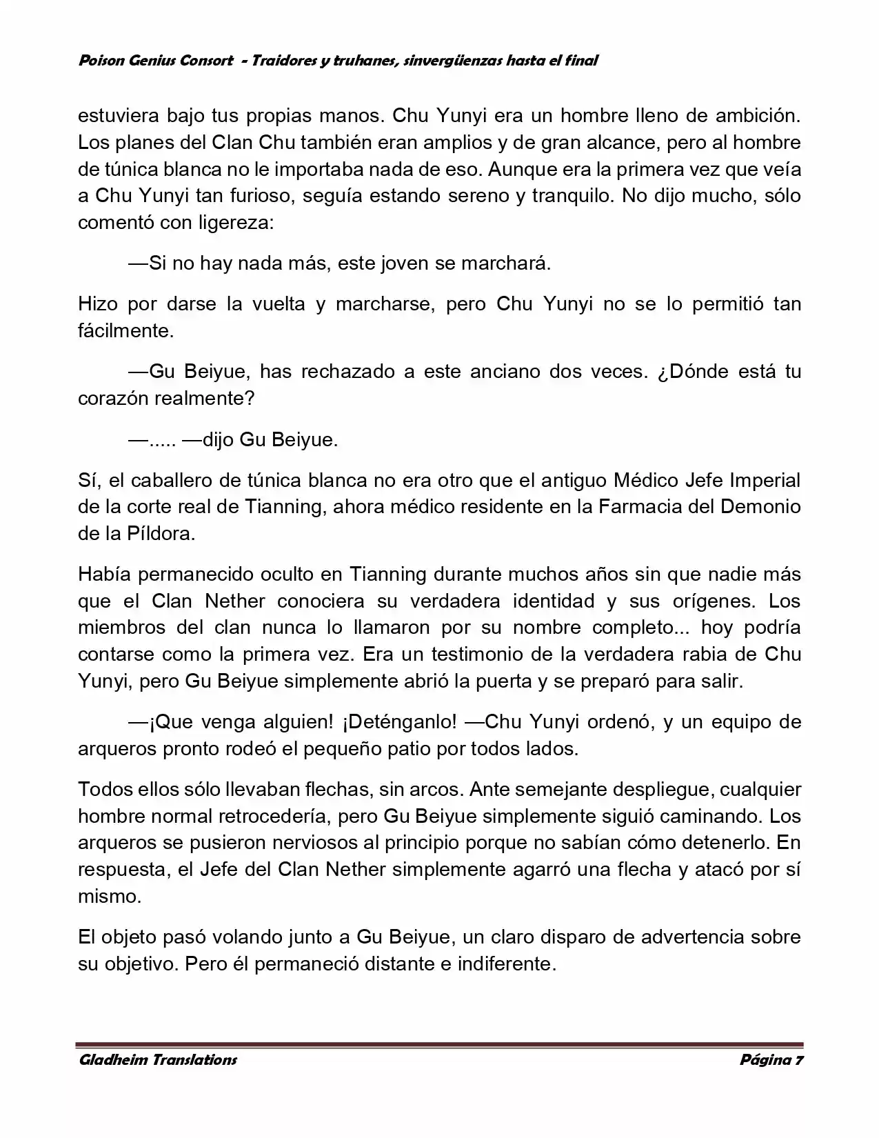 Poison Genious Consort (Novela) - Capítulo 372 - Página 7 - LectorTMOo