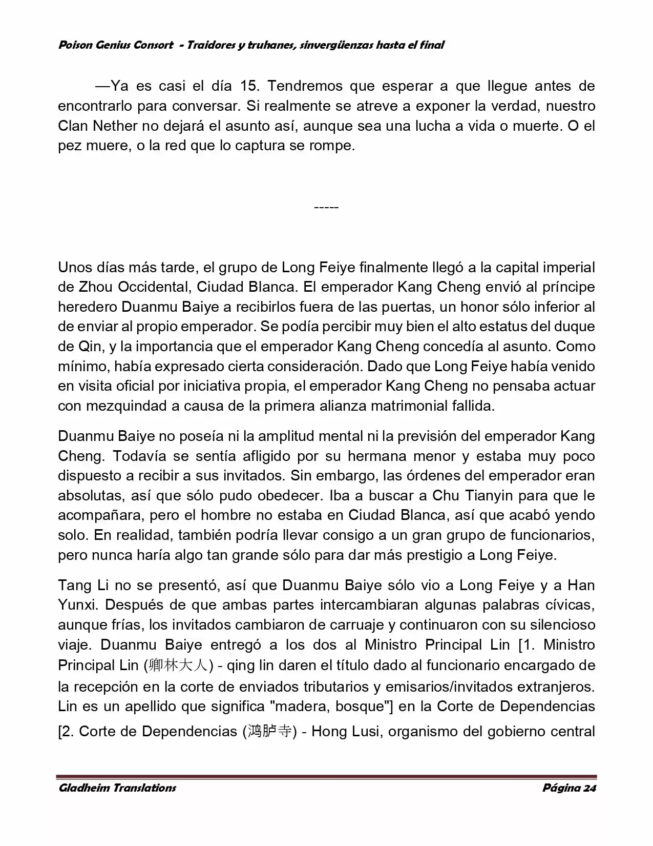 Poison Genious Consort (Novela) - Capítulo 372 - Página 24 - LectorTMOo