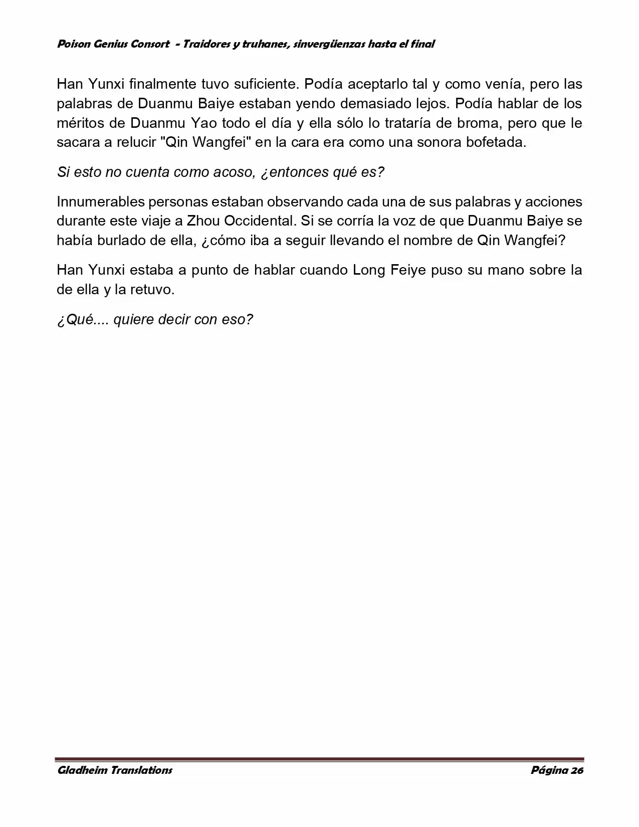 Poison Genious Consort (Novela) - Capítulo 372 - Página 26 - LectorTMOo