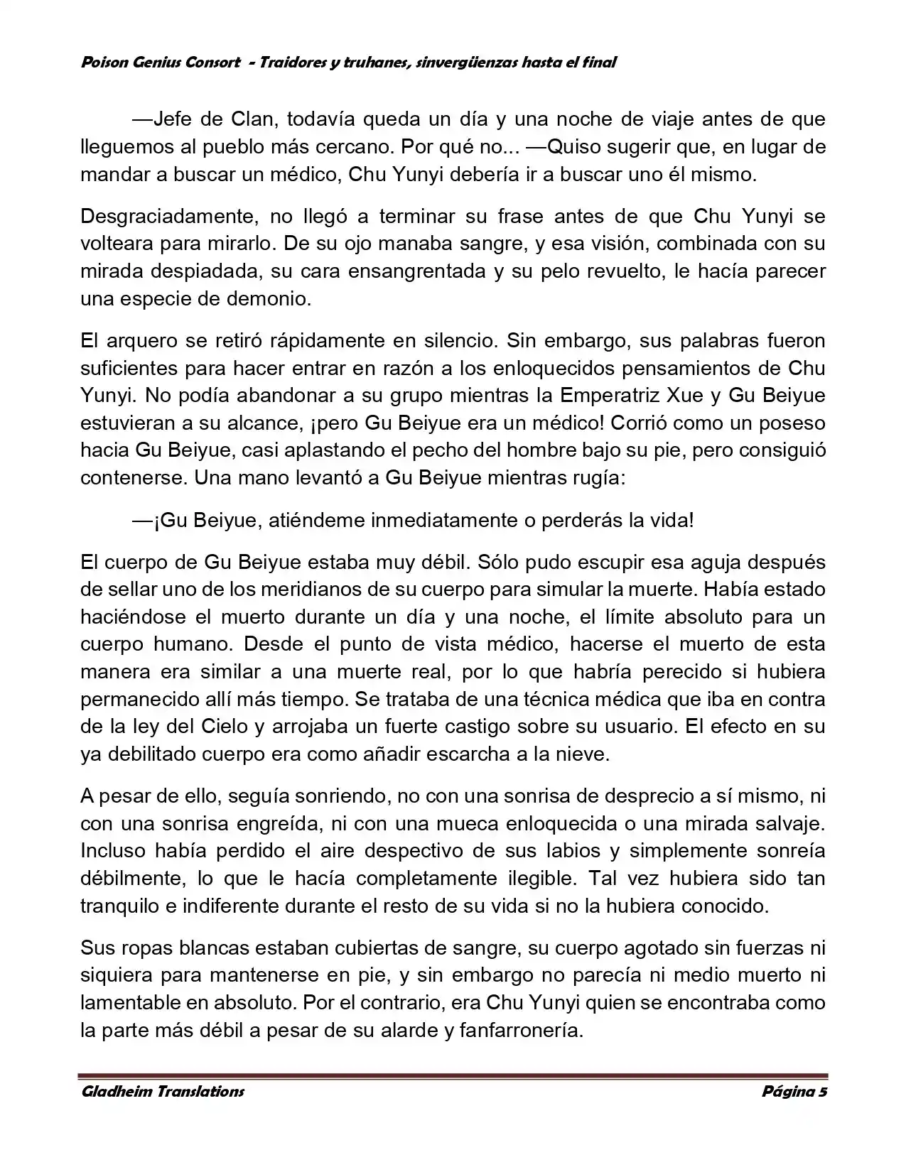 Poison Genious Consort (Novela) - Capítulo 373.50 - Página 5 - LectorTMOo
