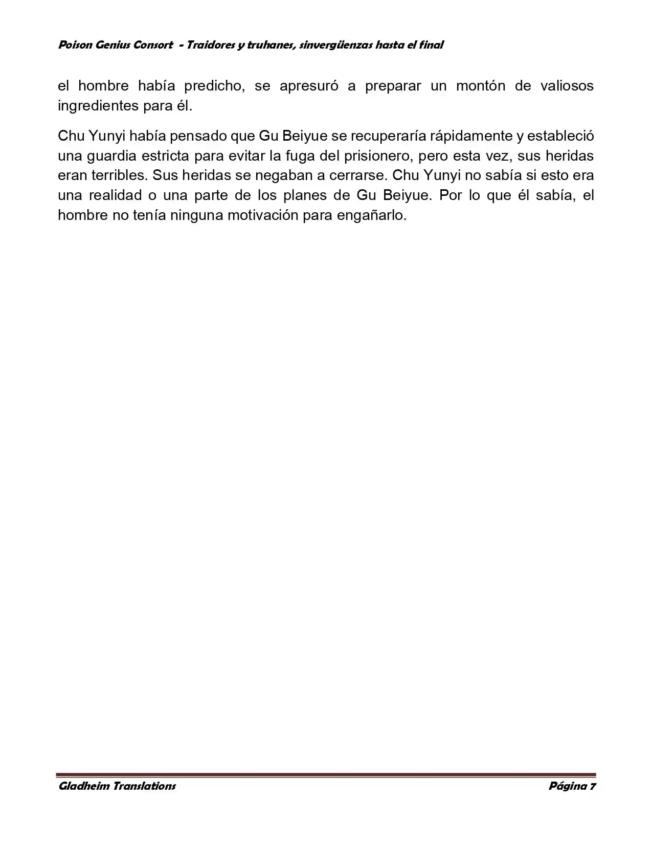 Poison Genious Consort (Novela) - Capítulo 373.50 - Página 7 - LectorTMOo