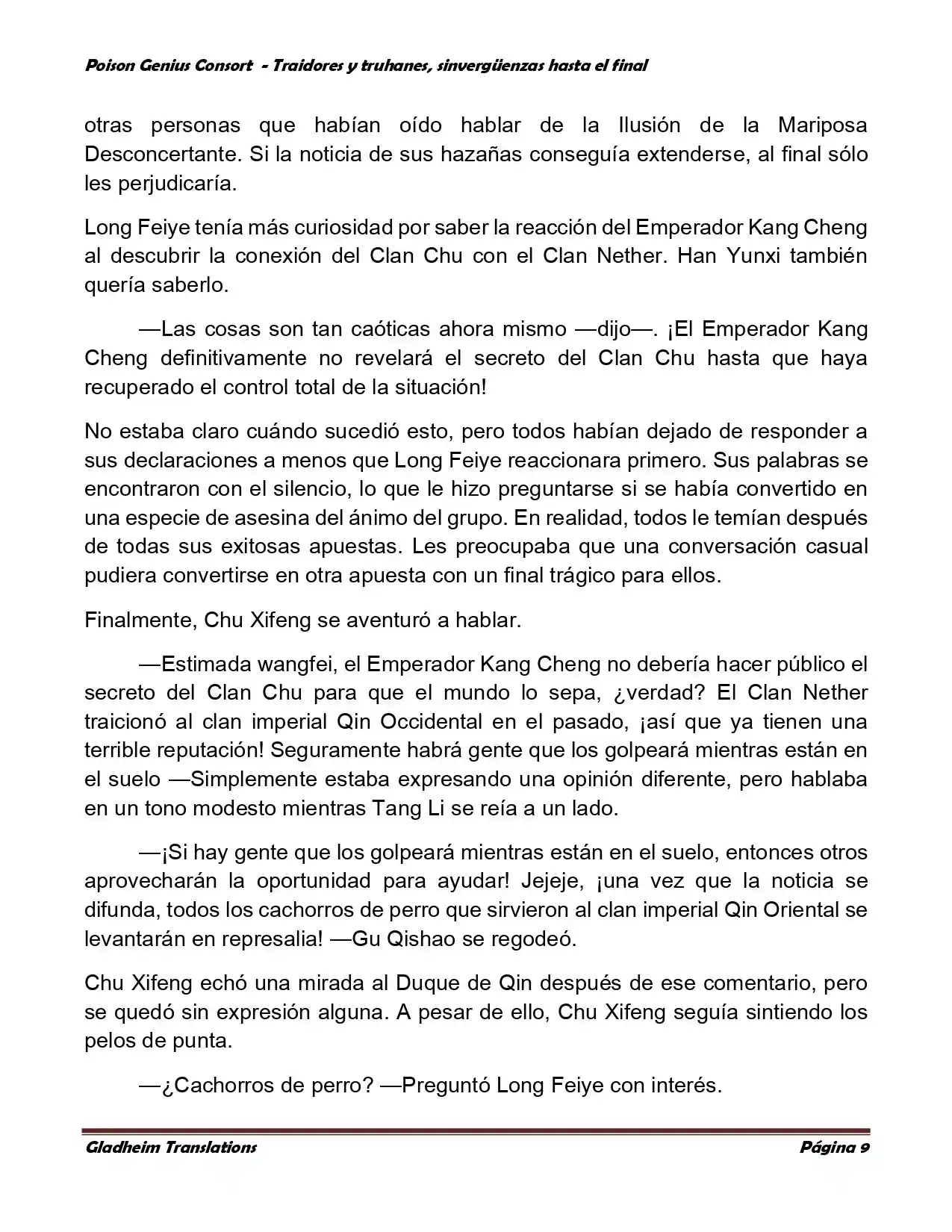 Poison Genious Consort (Novela) - Capítulo 373.50 - Página 9 - LectorTMOo