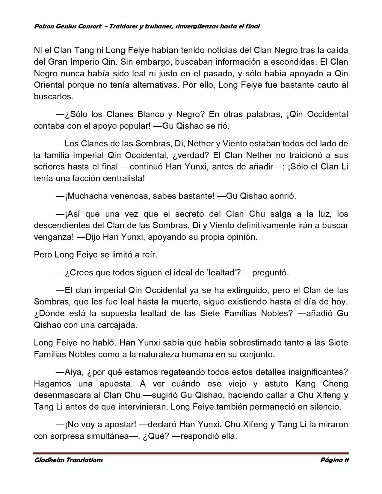 Poison Genious Consort (Novela) - Capítulo 373.50 - Página 11 - LectorTMOo