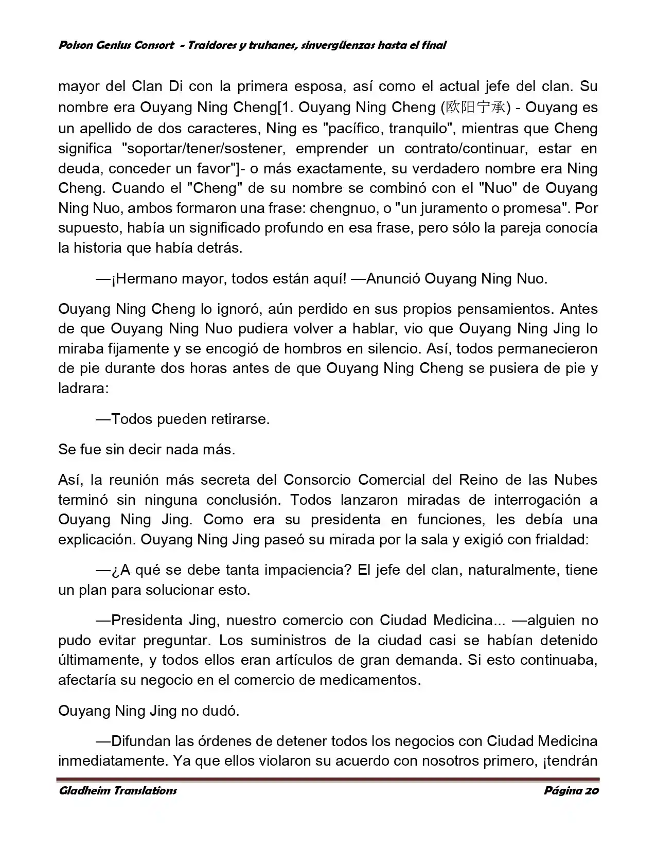 Poison Genious Consort (Novela) - Capítulo 373.50 - Página 20 - LectorTMOo