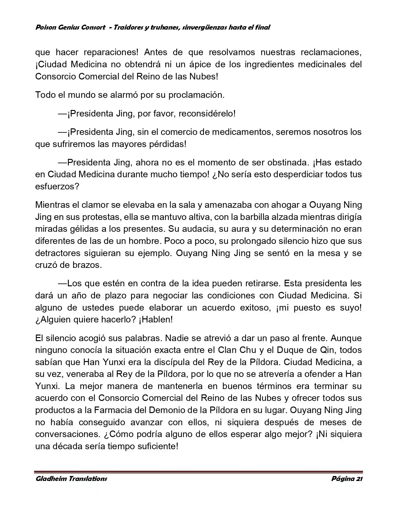 Poison Genious Consort (Novela) - Capítulo 373.50 - Página 21 - LectorTMOo