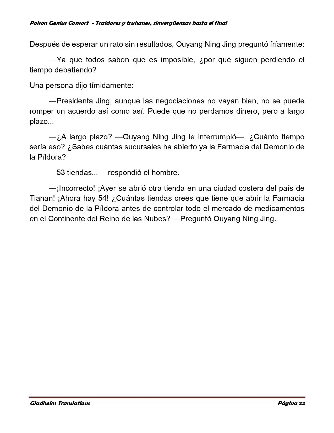 Poison Genious Consort (Novela) - Capítulo 373.50 - Página 22 - LectorTMOo