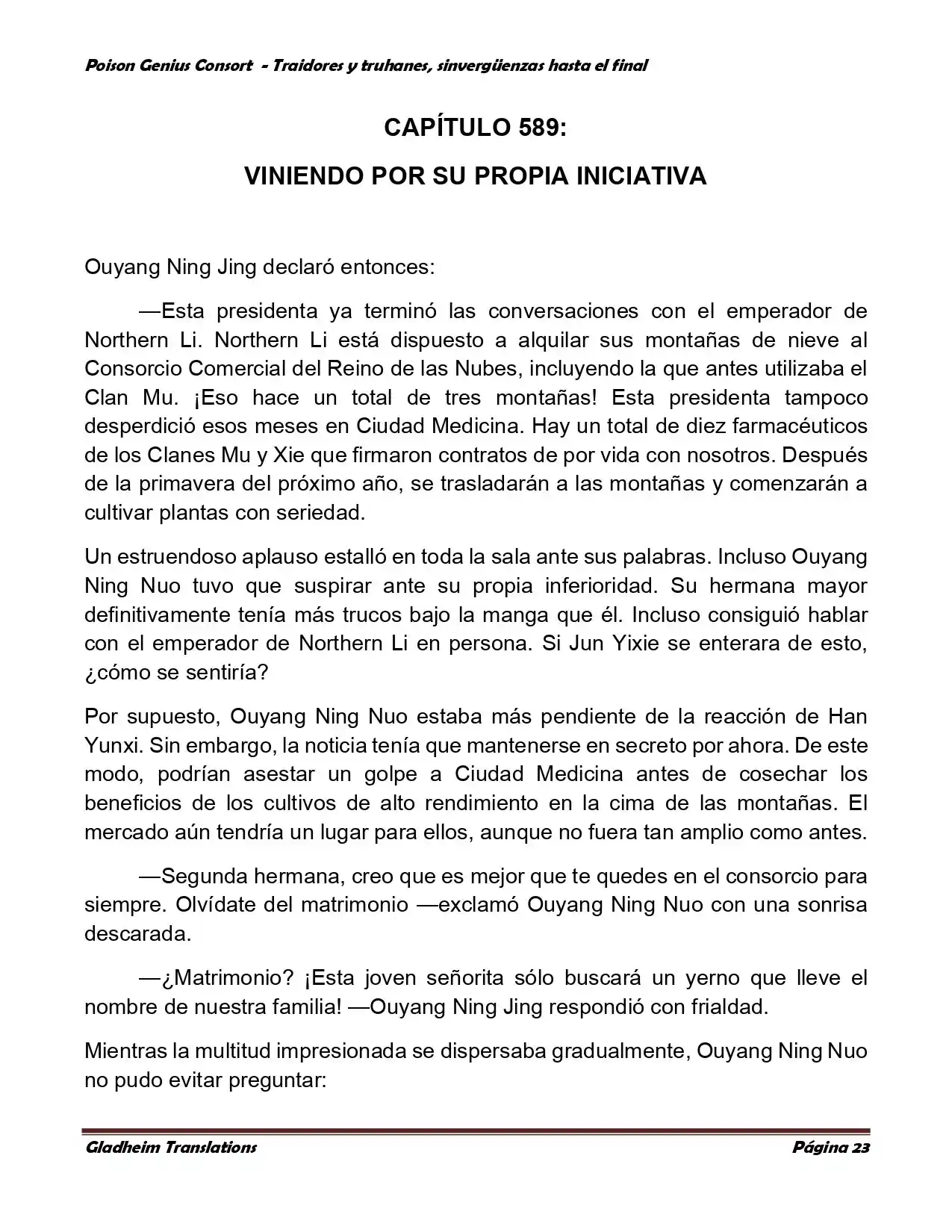 Poison Genious Consort (Novela) - Capítulo 373.50 - Página 23 - LectorTMOo