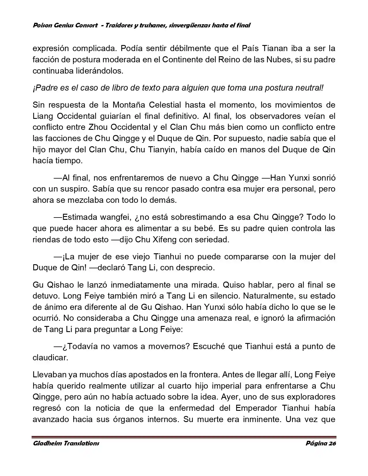 Poison Genious Consort (Novela) - Capítulo 373.50 - Página 26 - LectorTMOo