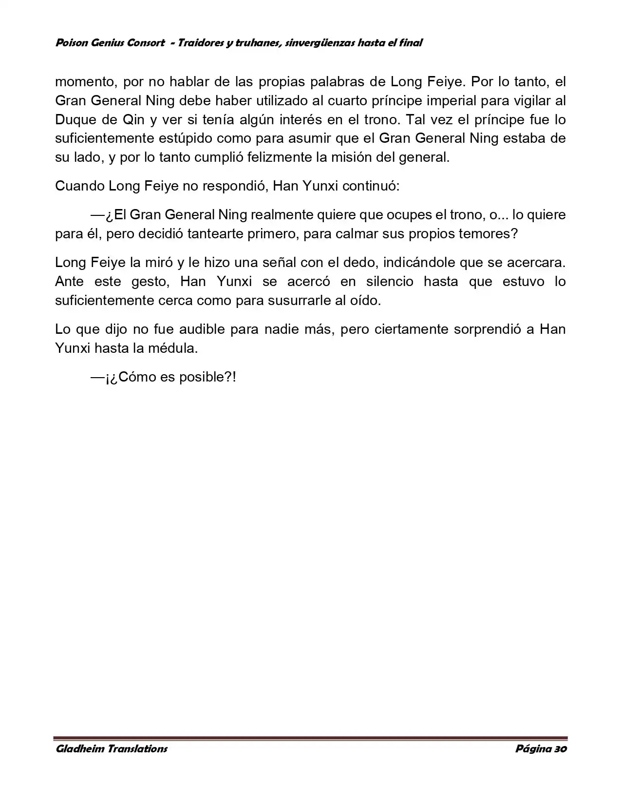 Poison Genious Consort (Novela) - Capítulo 373.50 - Página 30 - LectorTMOo
