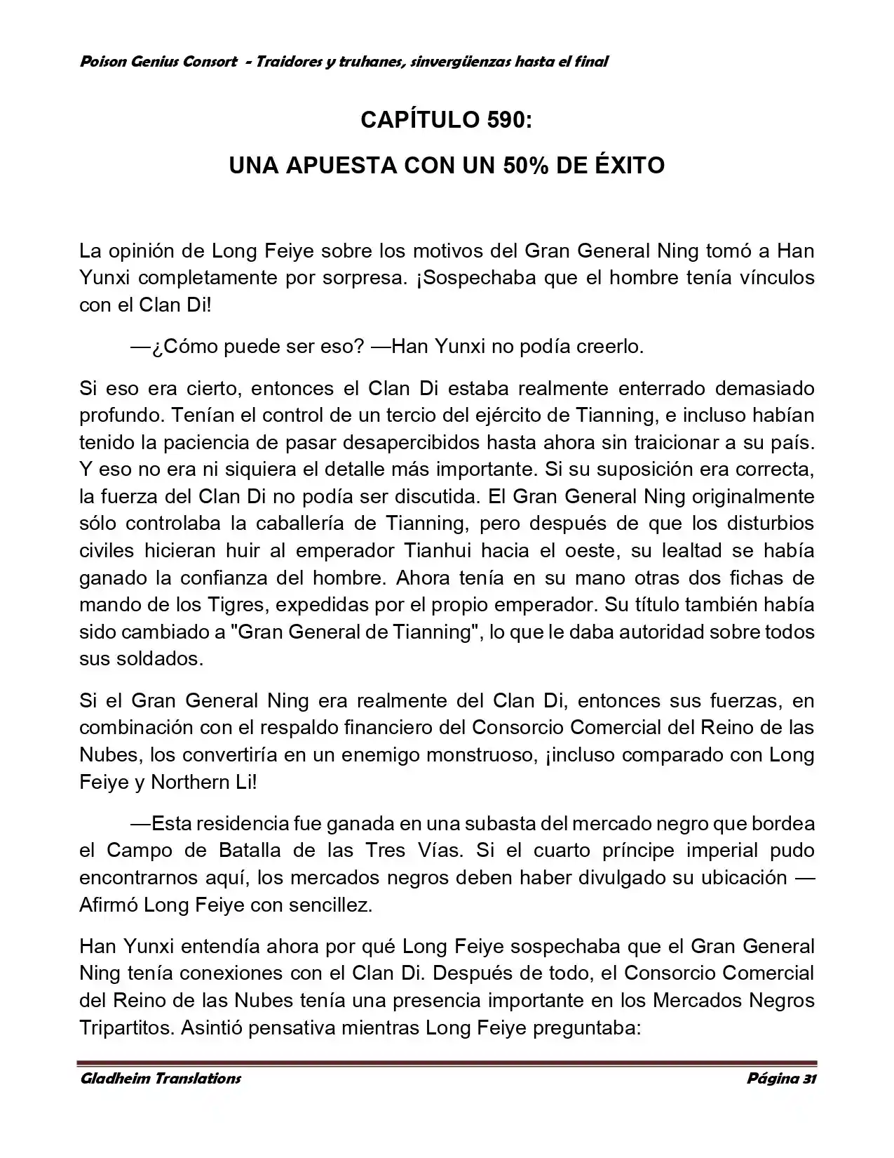 Poison Genious Consort (Novela) - Capítulo 373.50 - Página 31 - LectorTMOo
