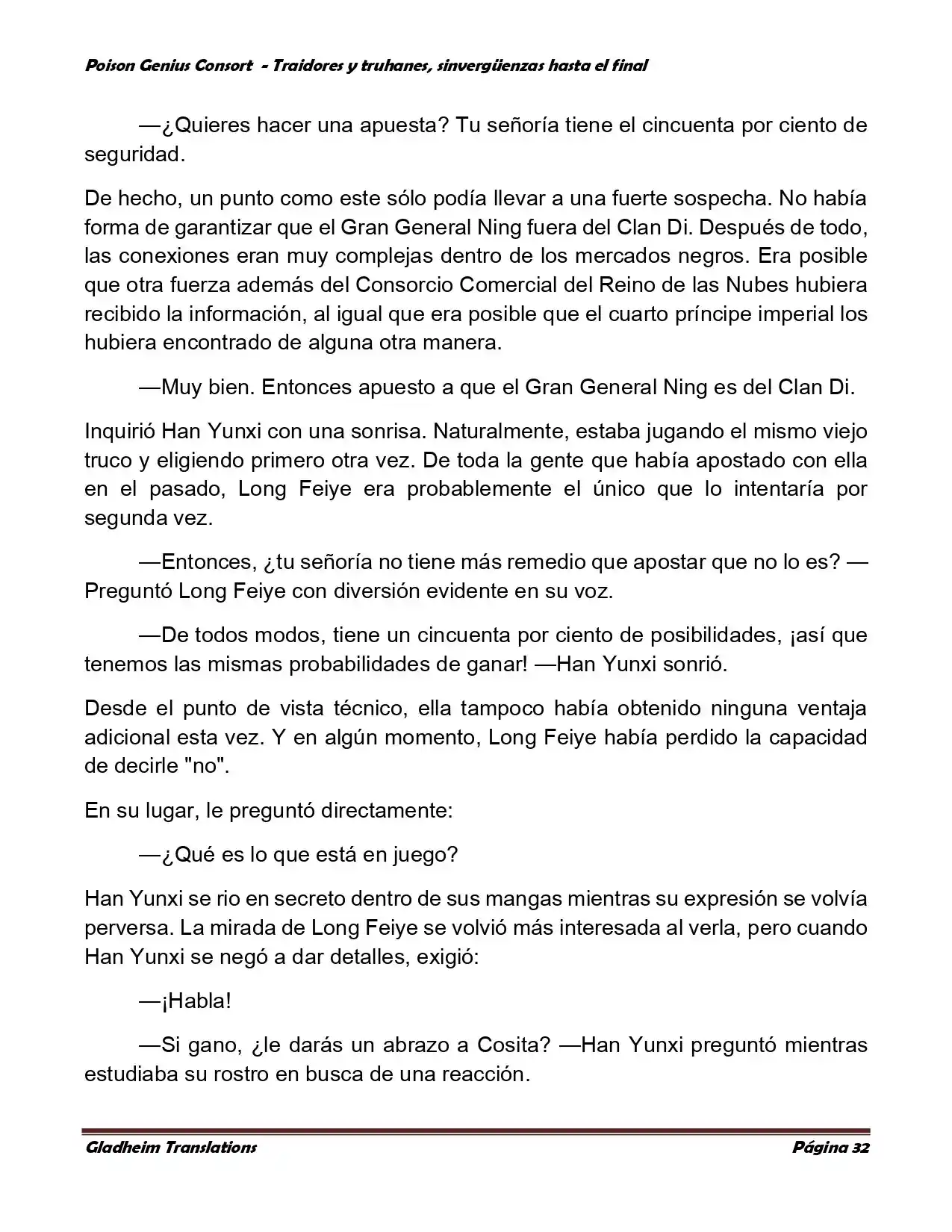Poison Genious Consort (Novela) - Capítulo 373.50 - Página 32 - LectorTMOo
