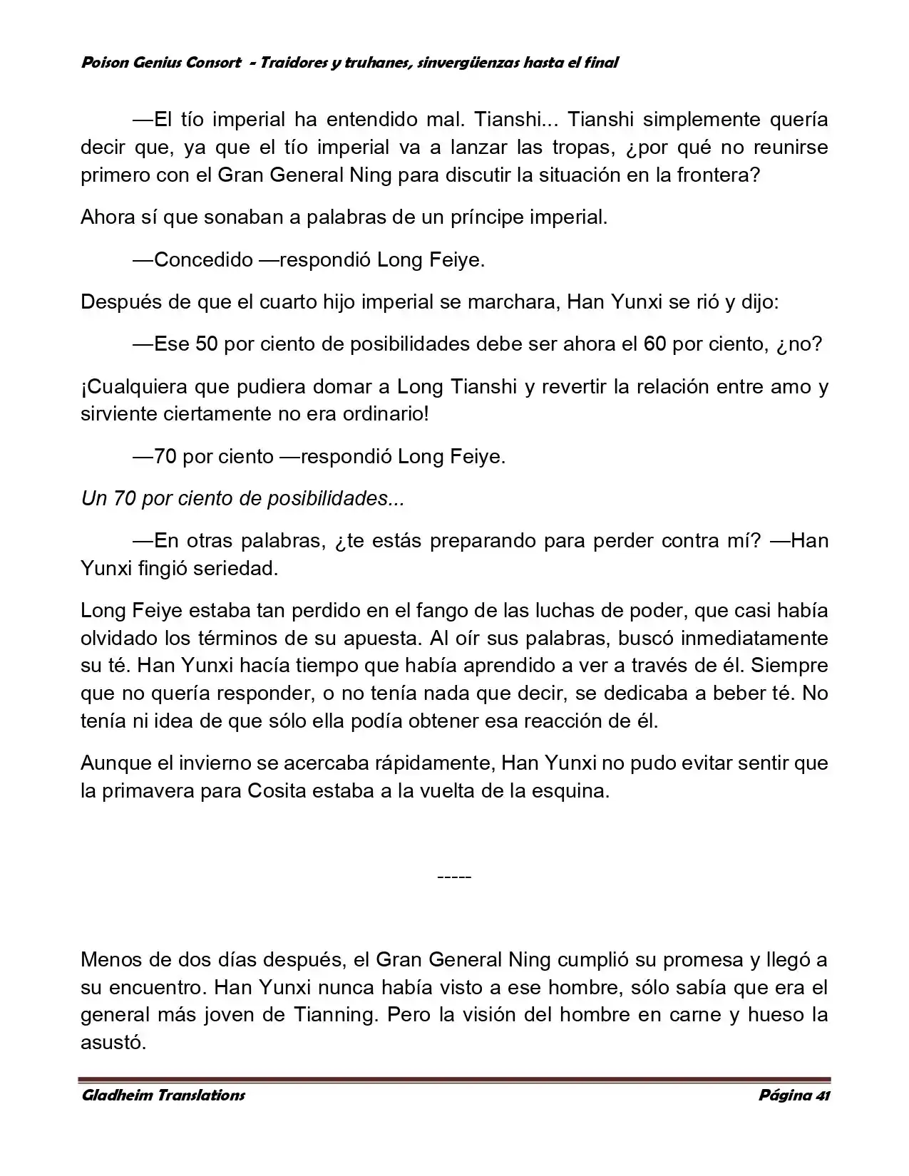 Poison Genious Consort (Novela) - Capítulo 373.50 - Página 41 - LectorTMOo