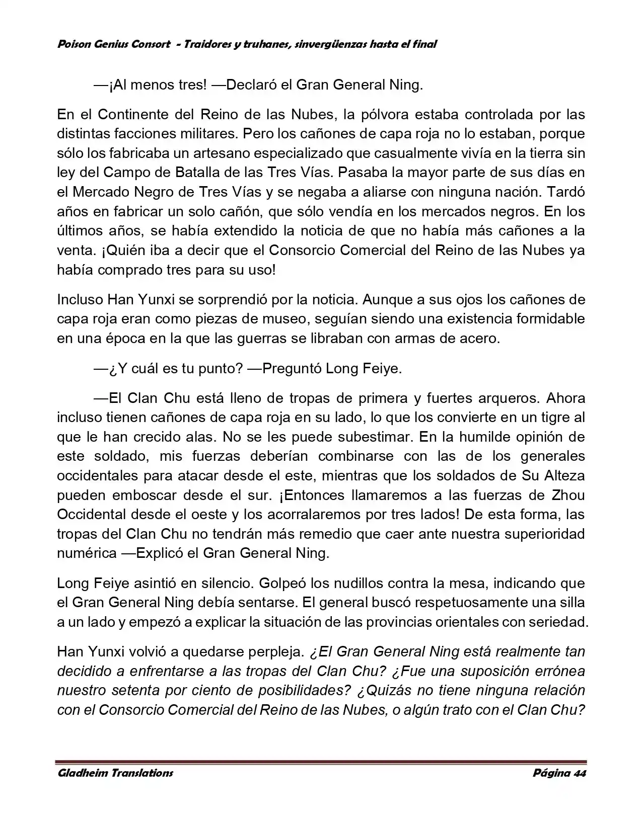 Poison Genious Consort (Novela) - Capítulo 373.50 - Página 44 - LectorTMOo