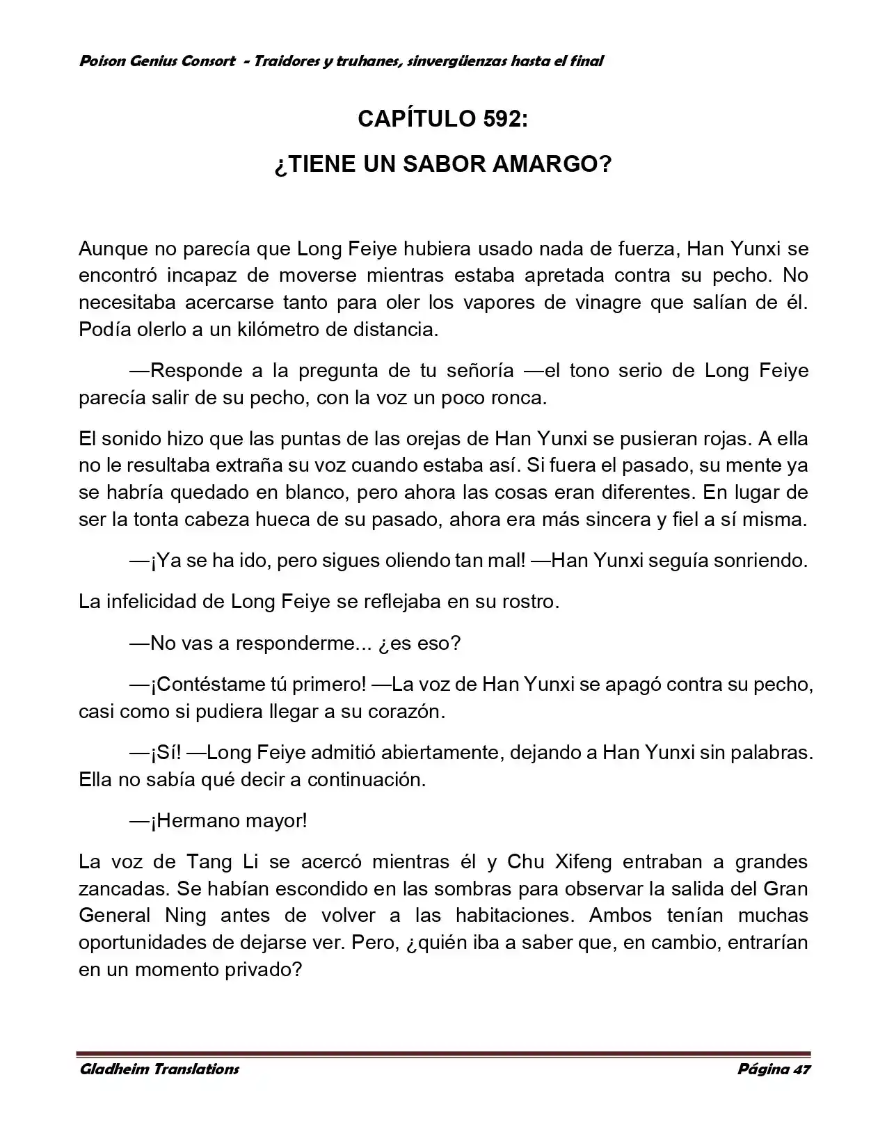 Poison Genious Consort (Novela) - Capítulo 373.50 - Página 47 - LectorTMOo