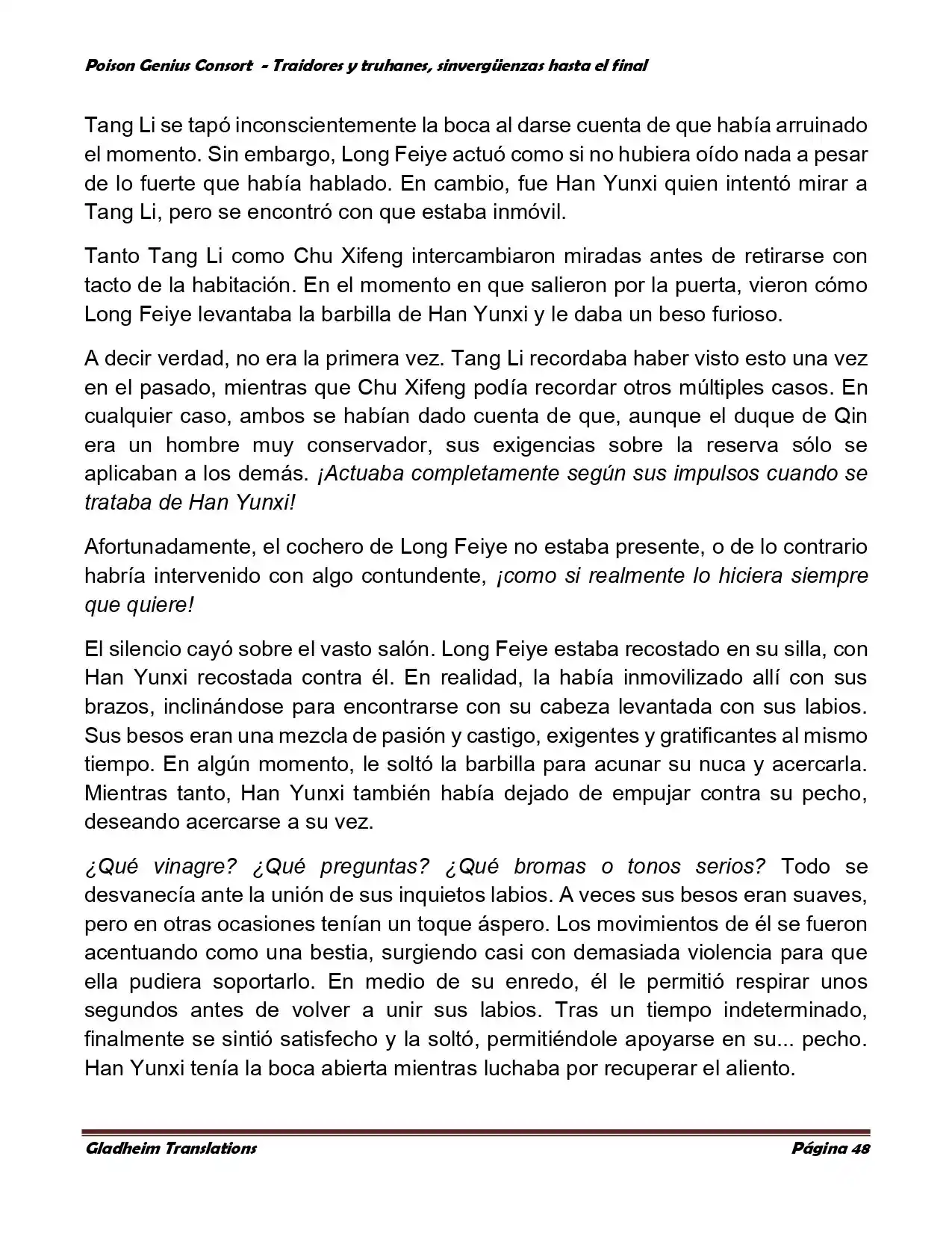 Poison Genious Consort (Novela) - Capítulo 373.50 - Página 48 - LectorTMOo