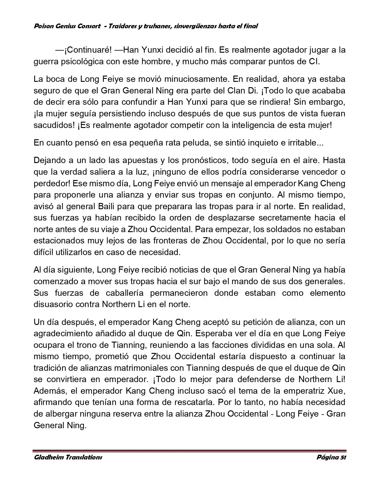 Poison Genious Consort (Novela) - Capítulo 373.50 - Página 51 - LectorTMOo